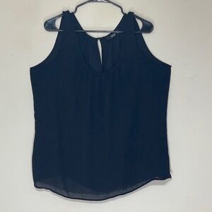 a.n.a. A New Approach Women’s Sleeveless Black Blouse – Size XL